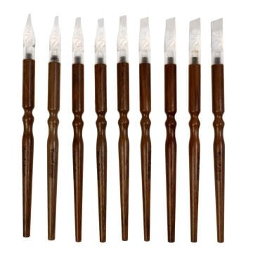 Yosof Abzar Hat ve Kaligrafi Kalemi Polimer Seti 9 Uçlu