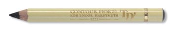 Koh-i-Noor Contour Round Drawing Pencil 3221 Black