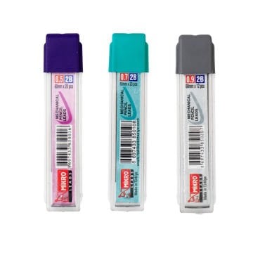 Mikro M-600 Kurşun Kalem Ucu 0.7mm 2B 60mm 20li