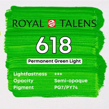 Art Creation Akrilik Boya 750ml 618 Permanent Green Light