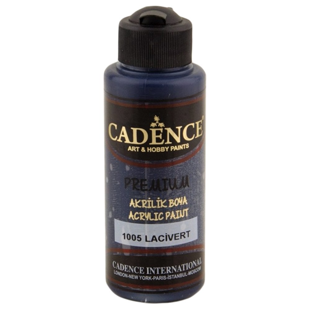 Cadence Premium Akrilik Boya 120ml 1005 Lacivert