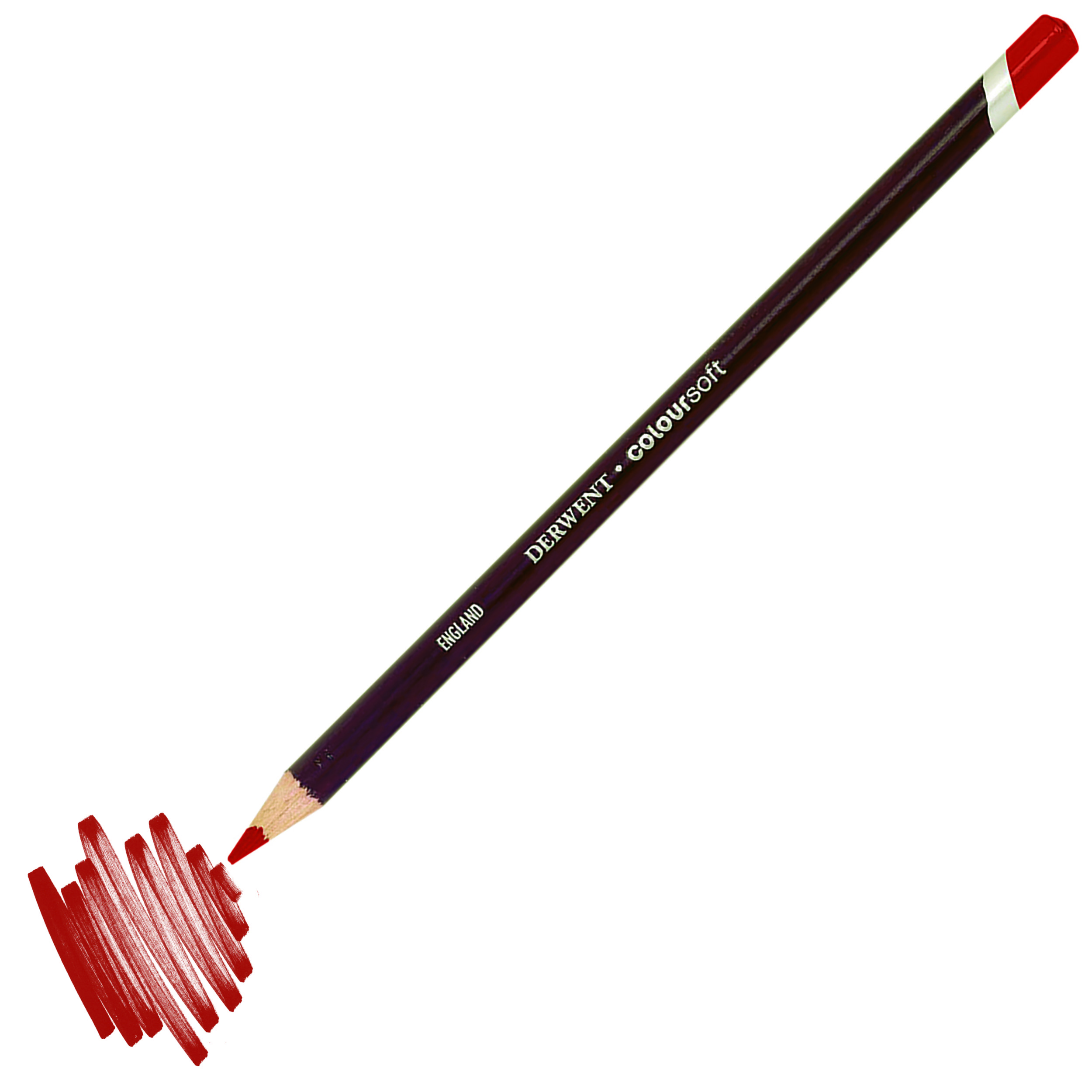 Derwent Coloursoft Kuru Boya Kalemi C120 Red