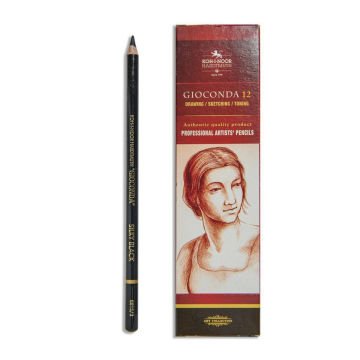 Koh-i-Noor Gioconda Silky Black Kömür Kalemi 8815 3