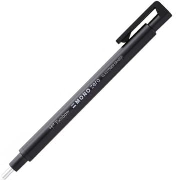 Tombow Mono Zero 2.3mm Yuvarlak Uç Kalem Silgi Siyah
