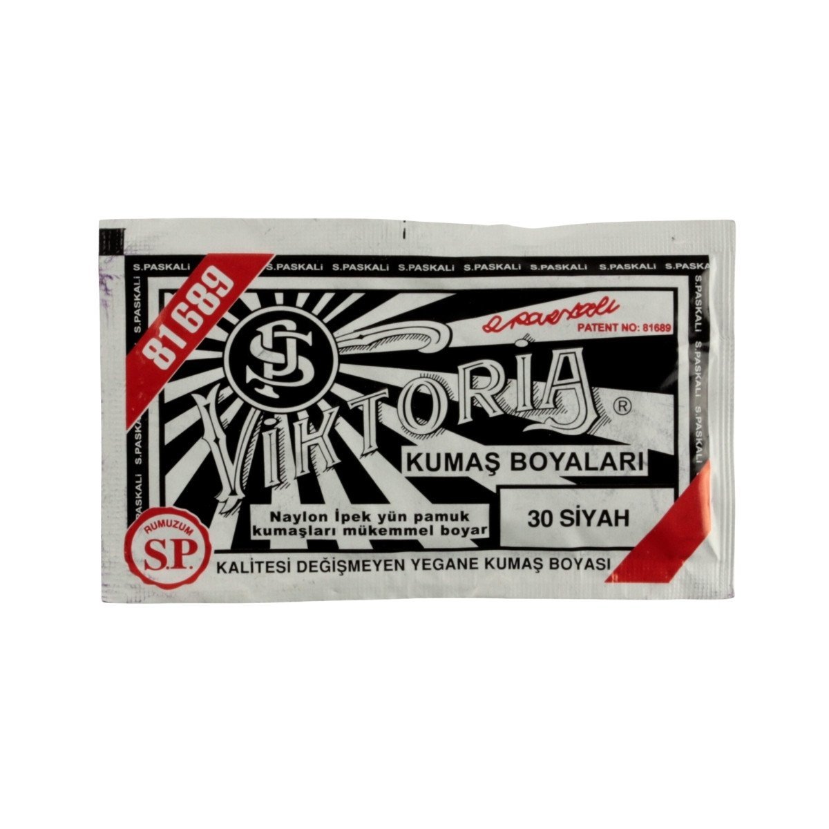 Viktoria Kumaş Boya 10gr 30 Siyah