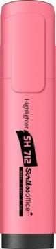 Scriks Sh712 Fosforlu Kalem Pastel Pembe