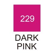 Zig Kurecolor Kc3000 Twin S Marker Kalem 229 Dark Pink