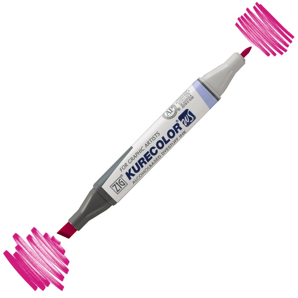 Zig Kurecolor Kc3000 Twin S Marker Kalem 229 Dark Pink
