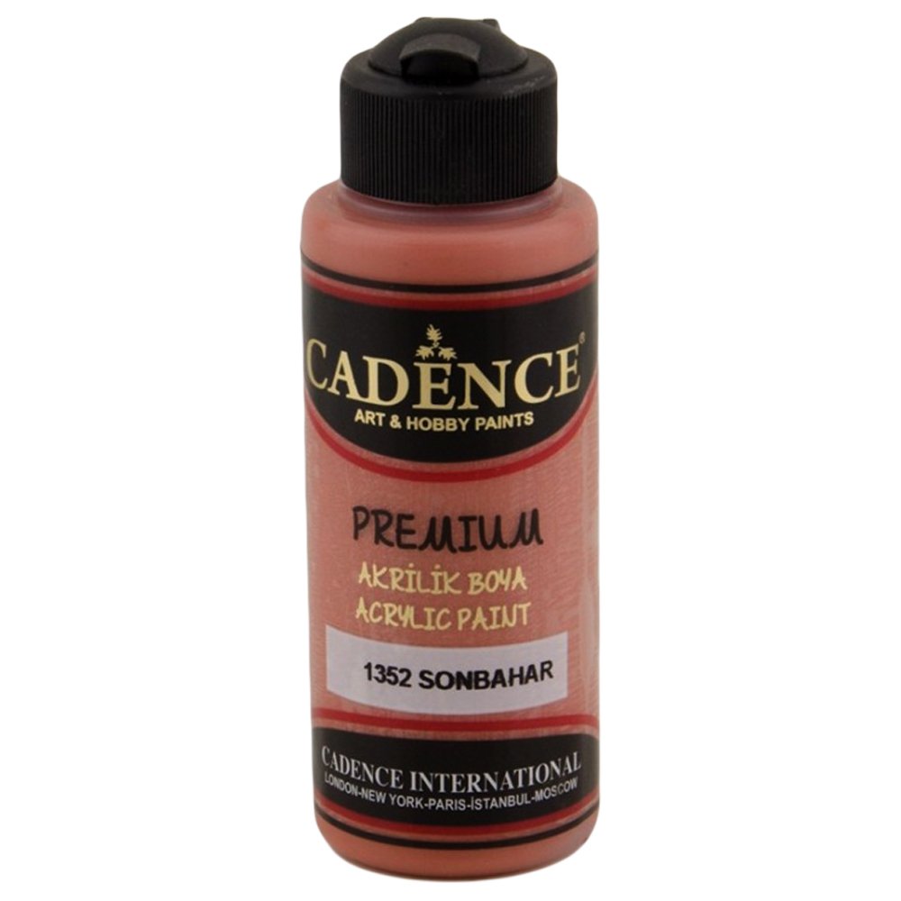 Cadence Premium Akrilik Boya 120ml 1352 Sonbahar