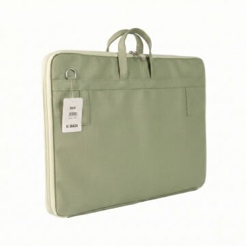 BBack Soft Deri Proje Çantası 40x55cm Mint