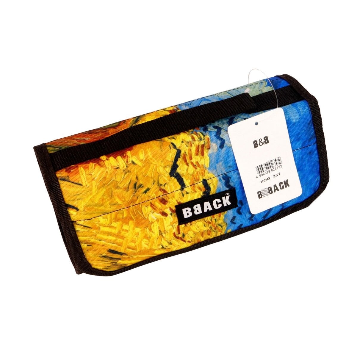 BBack 4 Gözlü Kalem Çantası Dörtgen Van Gogh 1