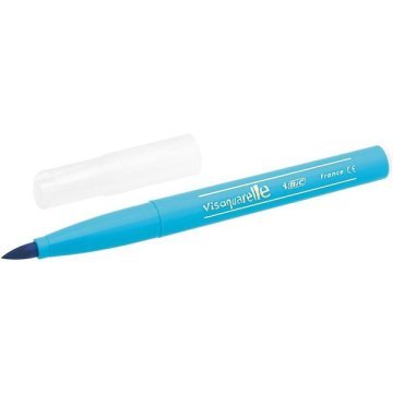 Bic Visa Fırça Uçlu Keçeli Boya Kalemi 18`Li Kavanoz 828965