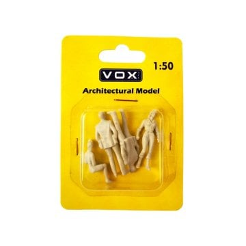 Vox Beyaz İnsan 1/50 4'lü Paket