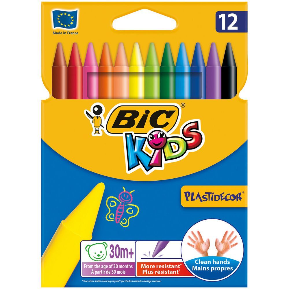 Bic Silinebilir Pastel 12'li Kutu 920299