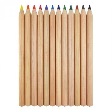 Koh-i-Noor Set of Jumbo Coloured Pencils 2172 N 12