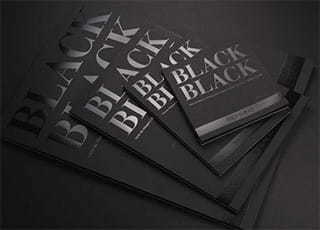 Fabriano Black Black Siyah Çok Amaçlı Blok 300g 20 Yaprak 24x32