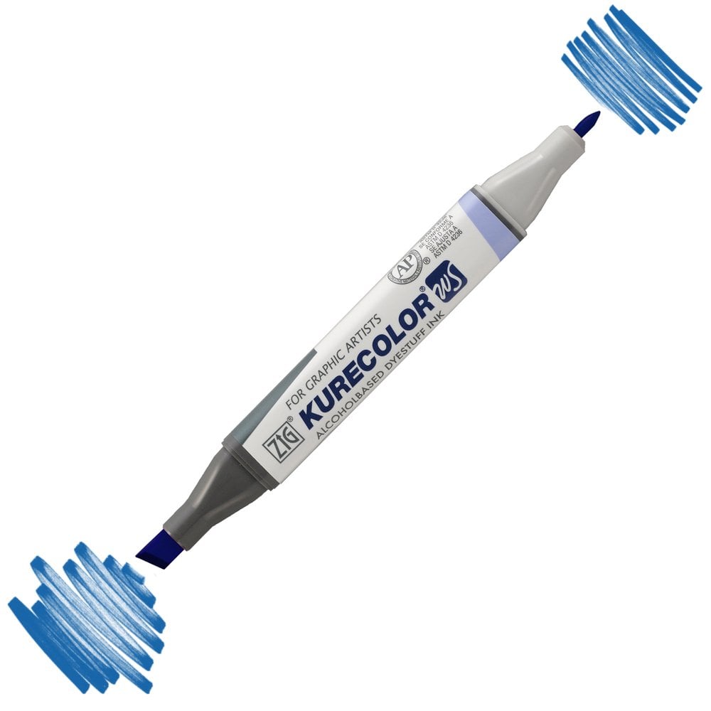 Zig Kurecolor Kc3000 Twin S Marker Kalem 315 Persian Blue