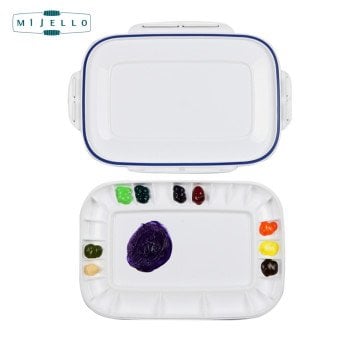 Mijello Mission Atelier Airtight Akrilik Multi Kapaklı Palet 25 Bölmeli 330x230x30mm