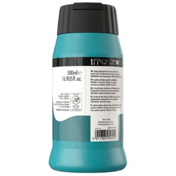 Daler Rowney System 3 Akrilik Boya 500ml 154 Phthalo Turquise