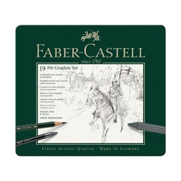 Faber Castell Pitt Graphite Seti 19lu