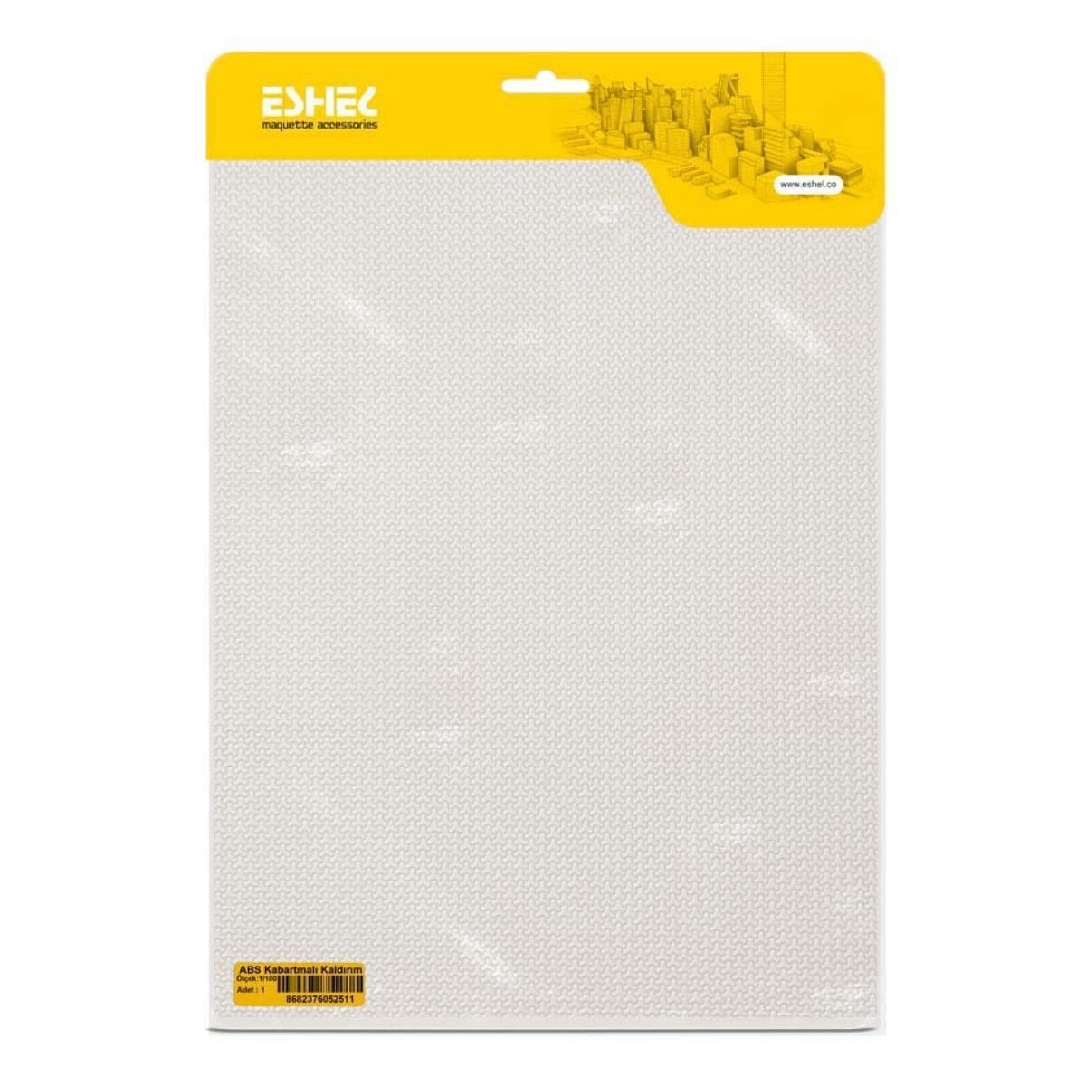 Eshel Maket ABS Kabartmalı Kaldırım 1/100