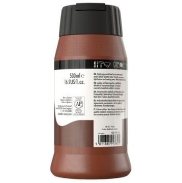 Daler Rowney System 3 Akrilik Boya 500ml 221 Burnt Sienna