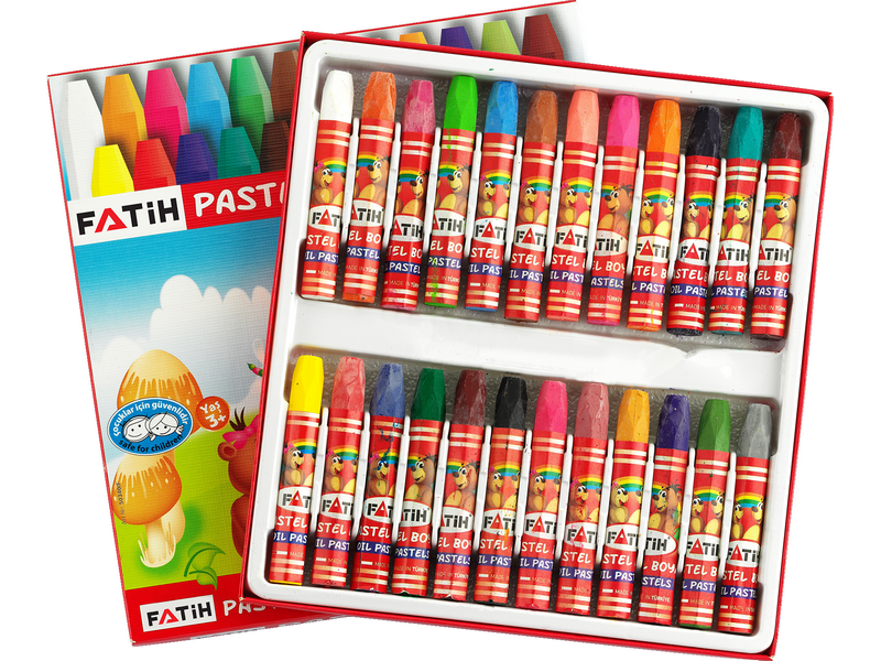 Fatih Pastel Boya 24 Renk 50340