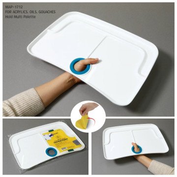 Mijello Mission Hold Akrilik Multi Palet 410x255x15mm