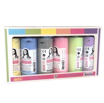 Mona Lisa Chalky Akrilik Set 6x70ml