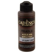 Cadence Premium Akrilik Boya 120ml 4012 Burnt Umber