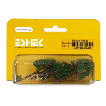 Eshel Maket Kavak Ağacı 4cm 3lü