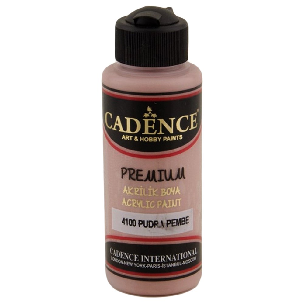 Cadence Premium Akrilik Boya 120ml 4100 Pudra Pembe