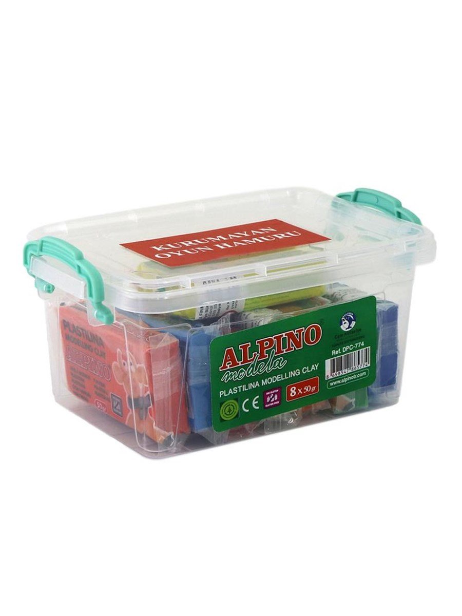 Alpino Oyun Hamuru 50gr 8li