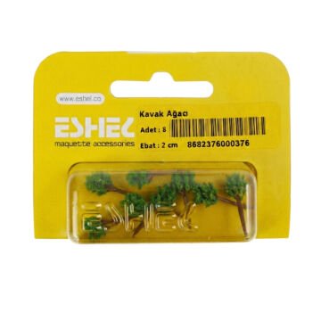 Eshel Maket Kavak Ağacı 2cm 8li