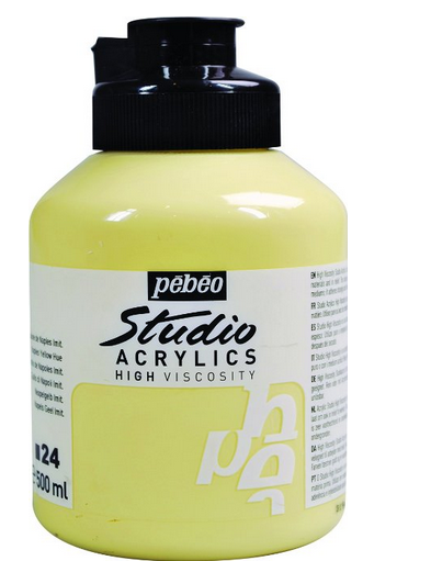 Pebeo Studio Akrilik Boya 500ml 24 Naples Yellow