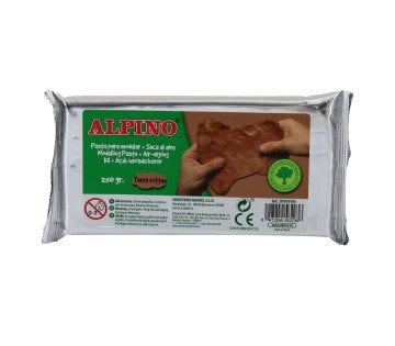 Alpino Şekillendirme Kili 250gr Terracotte