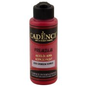 Cadence Premium Akrilik Boya 120ml 4350 Krimson Kırmızı
