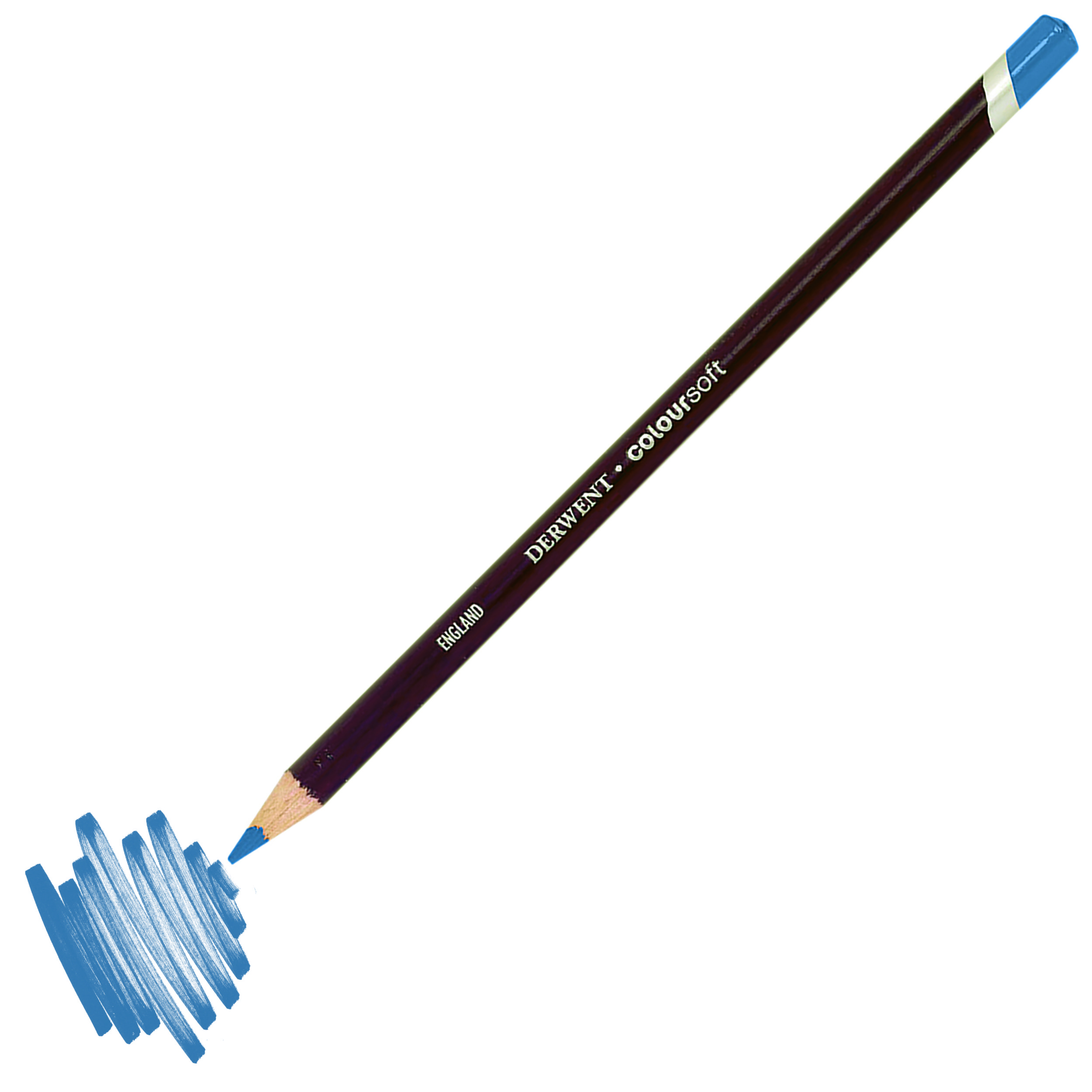 Derwent Coloursoft Kuru Boya Kalemi C350 Iced Blue