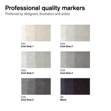 Winsor Newton Promarker Set Neutral Tones 6lı (Nötr Tonlar)