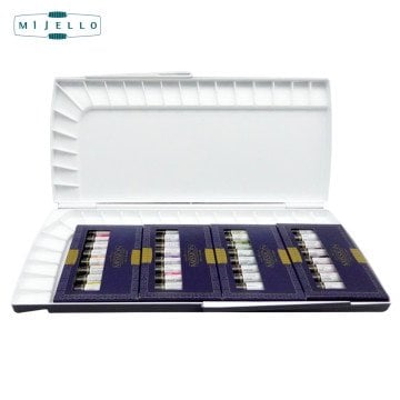 Mijello Mission Gold Class Sulu Boya 7ml 36lı Tüp Silver Nano Paletli