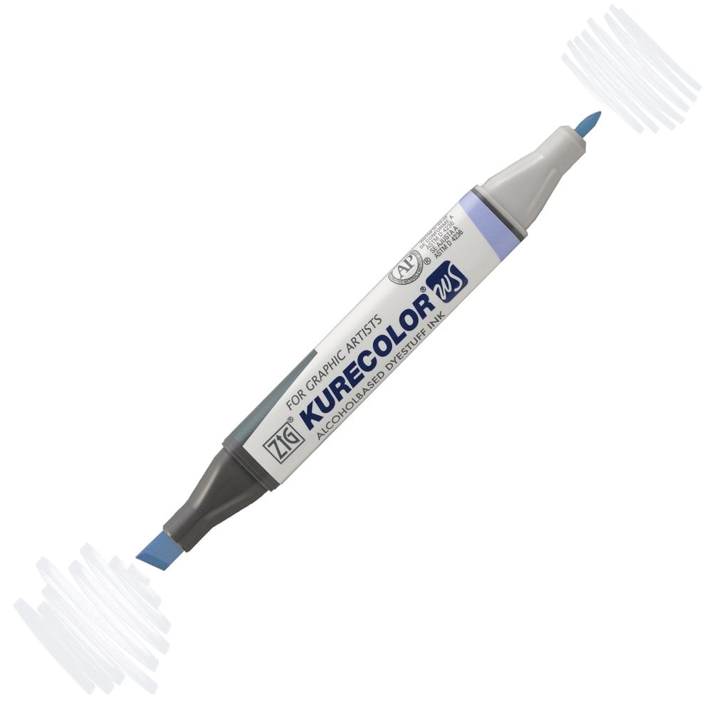Zig Kurecolor Kc3000 Twin S Marker Kalem 350 Ice Blue