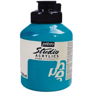 Pebeo Studio Akrilik Boya 500ml 28 Cerulean Blue