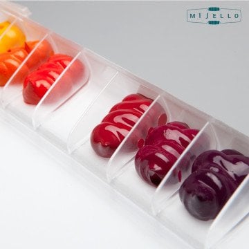 Mijello Mission Premium Class Kapaklı Sulu Boya Paleti Bullet-Proof Glass 38 Bölmeli