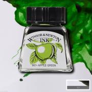 Winsor Newton Drawing Ink Çini Mürekkebi 14ml 011 Apple Green