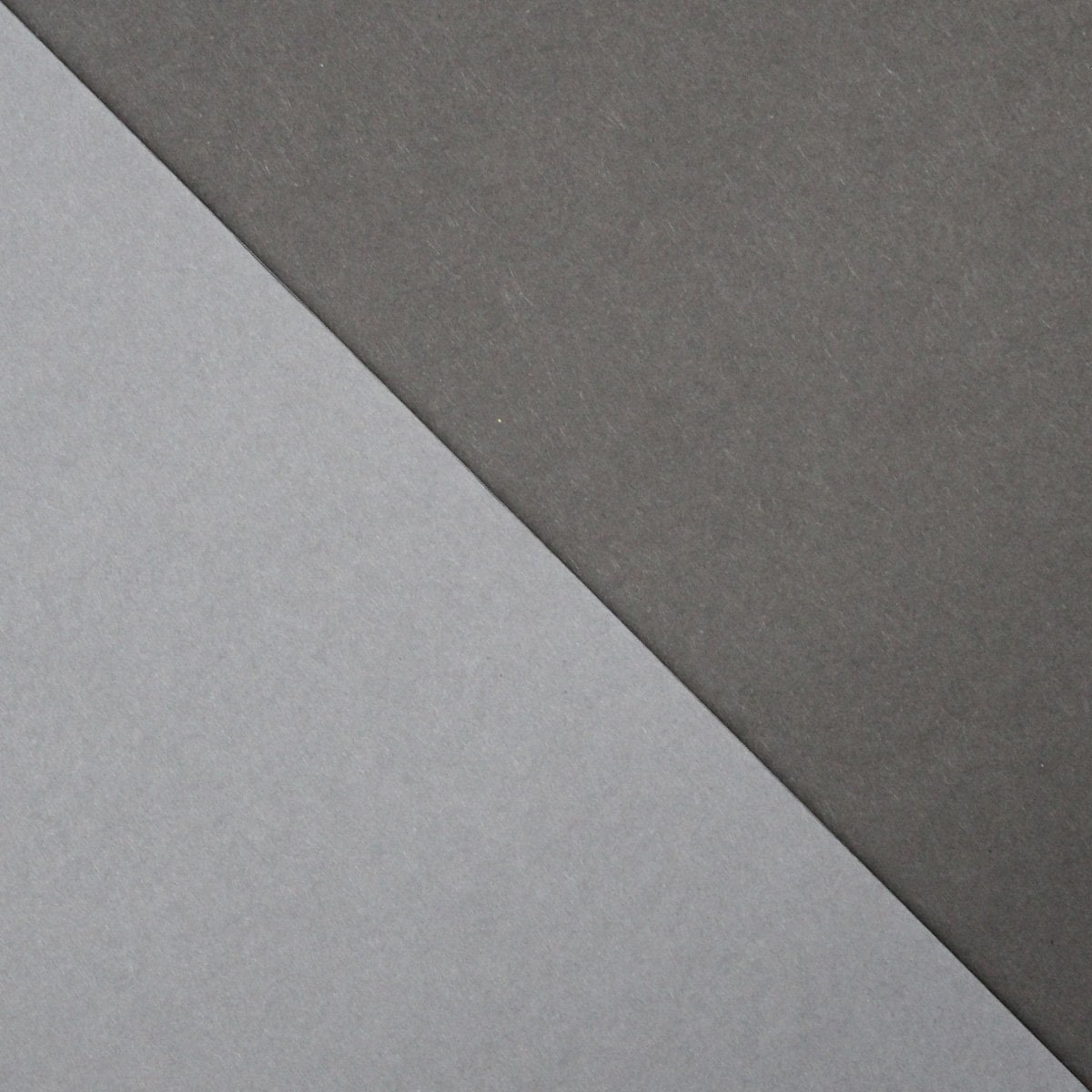 Murano Paspartu Kartonu Çift Taraflı 1.4mm 50x70cm Açık Gri, Koyu Gri