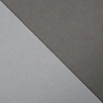 Murano Paspartu Kartonu Çift Taraflı 1.4mm 50x70cm Açık Gri, Koyu Gri