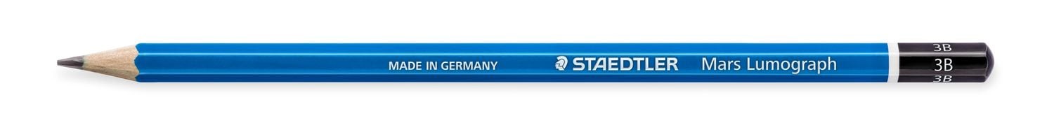 Staedtler Mars Lumograph Dereceli Kara Kalem Seri: 100 3B