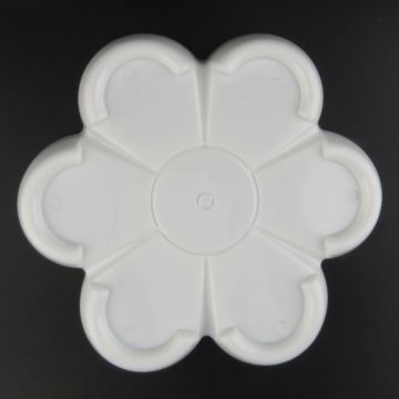 Art Elegant Plastik Palet Papatya 17cm 7 Gözlü