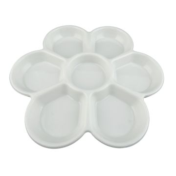Art Elegant Plastik Palet Papatya 17cm 7 Gözlü