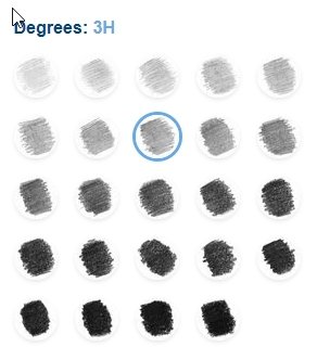 Staedtler Mars Lumograph Dereceli Kara Kalem Seri: 100 3H